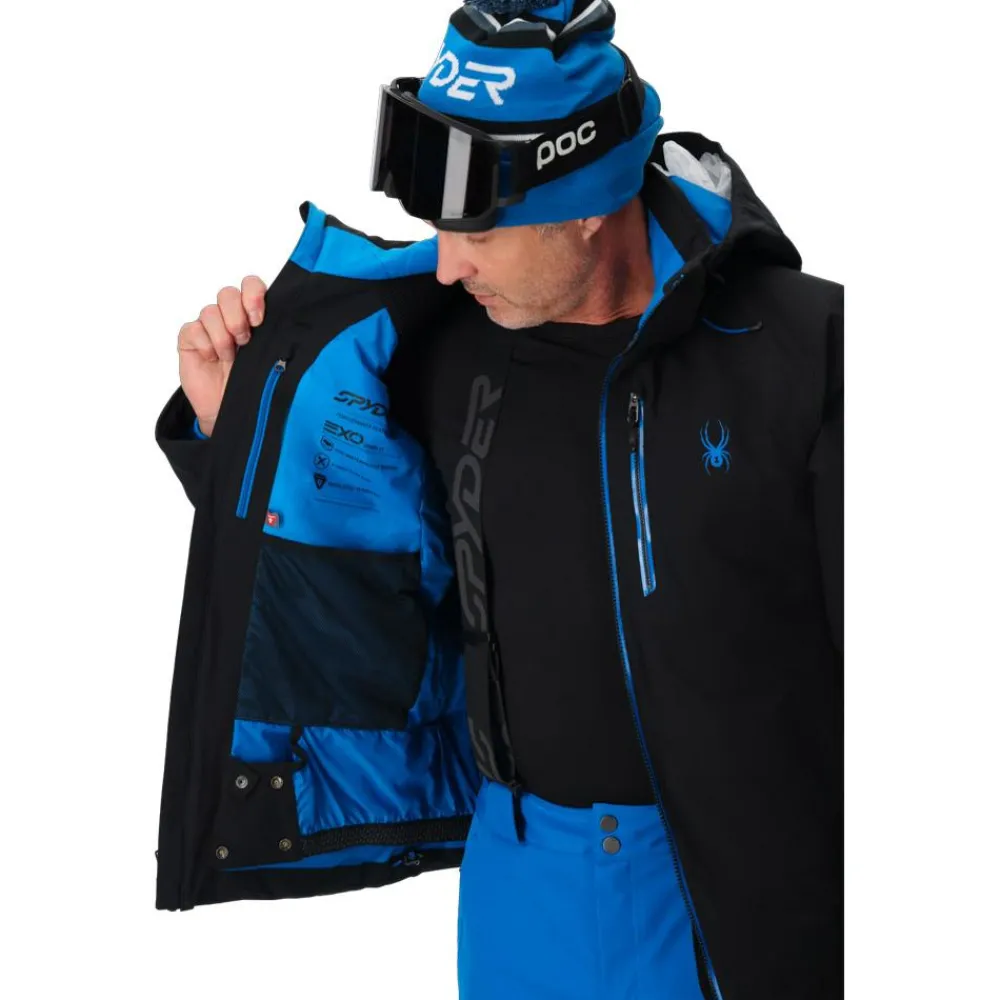 Veste De Ski Homme|Veste De Ski<Spyder Blouson Ski Tripoint Jacket Black 2