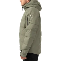 Online Blouson Ski Downhill Kaki Homme Veste De Ski Homme|Veste De Ski