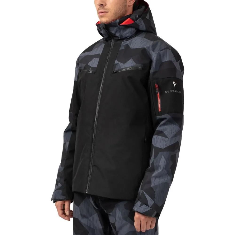 Outlet Blouson Ski Draggo Noir Homme Veste De Ski Homme|Veste De Ski