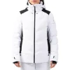 Sale Blouson Ski Kamino Blanc Femme Veste De Ski Femme|Veste De Ski