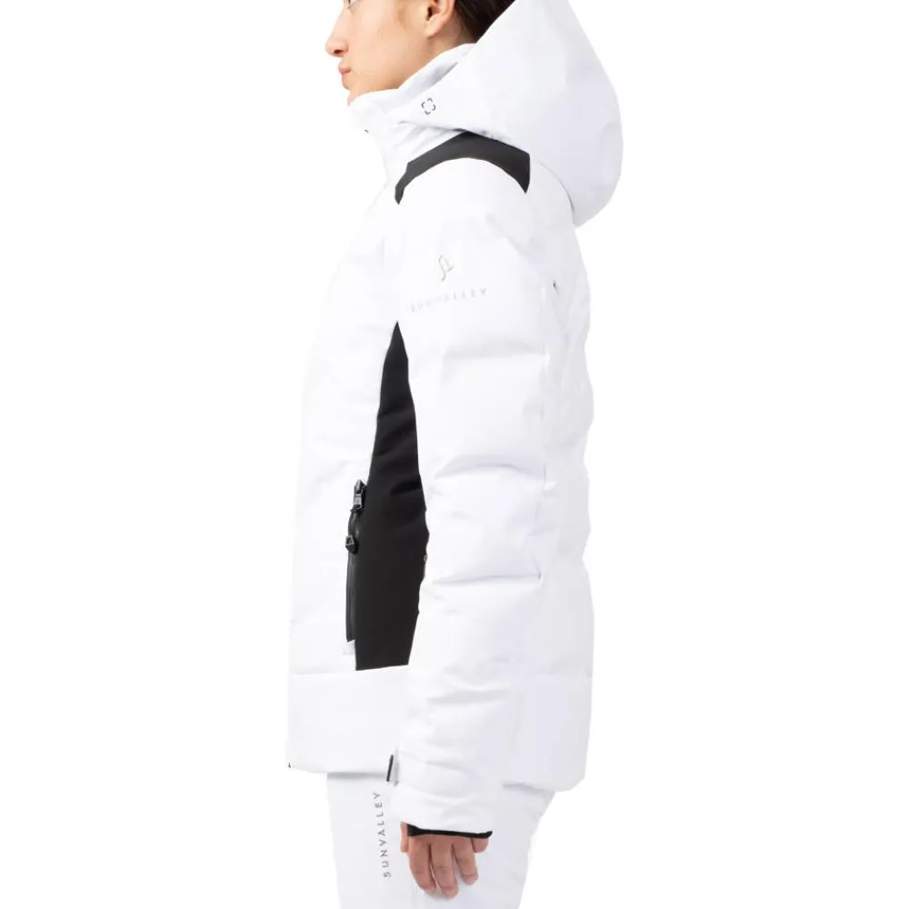 Sale Blouson Ski Kamino Blanc Femme Veste De Ski Femme|Veste De Ski
