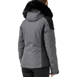 Hot Blouson Ski Kenata Noir Denim Femme Veste De Ski Femme|Veste De Ski