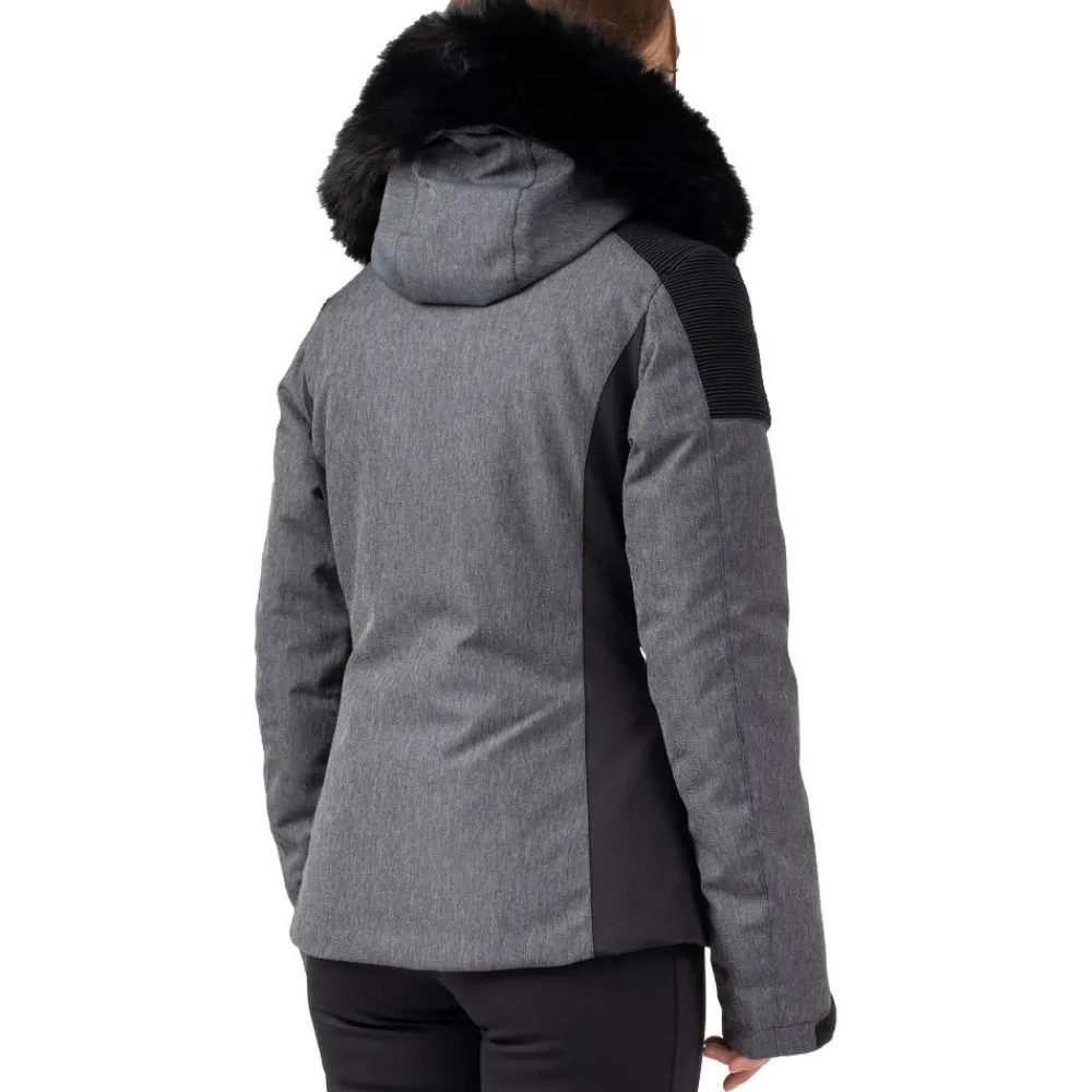Hot Blouson Ski Kenata Noir Denim Femme Veste De Ski Femme|Veste De Ski
