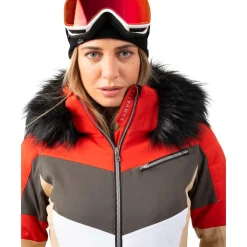 Veste De Ski Femme|Veste De Ski<Sun Valley Blouson Ski Kosmo Argile