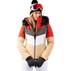 Veste De Ski Femme|Veste De Ski<Sun Valley Blouson Ski Kosmo Argile