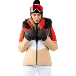 Veste De Ski Femme|Veste De Ski<Sun Valley Blouson Ski Kosmo Argile