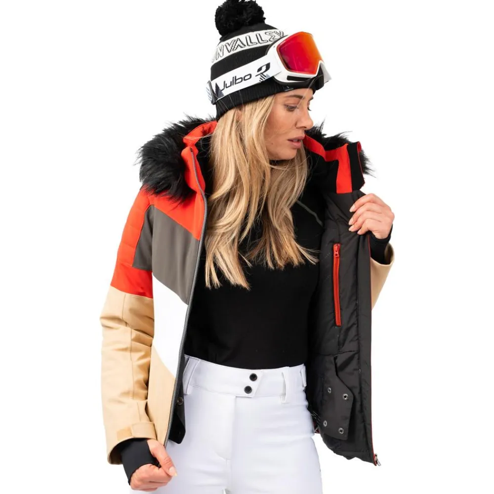 Veste De Ski Femme|Veste De Ski<Sun Valley Blouson Ski Kosmo Argile