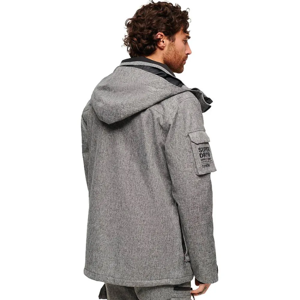 Sale Blouson Ski Peak Rescue Dark Grey Marl Homme Veste De Ski Homme|Veste De Ski
