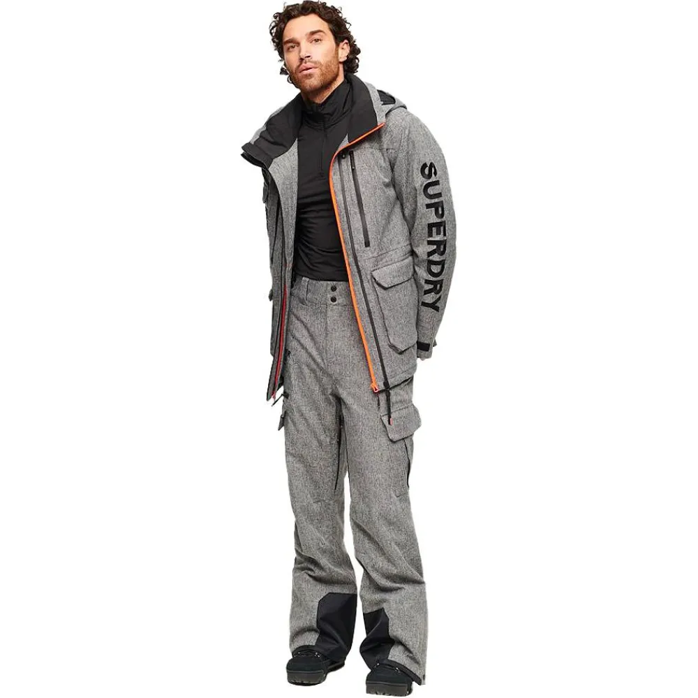 Sale Blouson Ski Peak Rescue Dark Grey Marl Homme Veste De Ski Homme|Veste De Ski