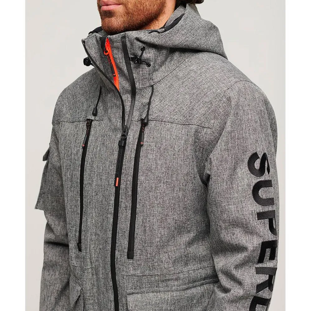Sale Blouson Ski Peak Rescue Dark Grey Marl Homme Veste De Ski Homme|Veste De Ski