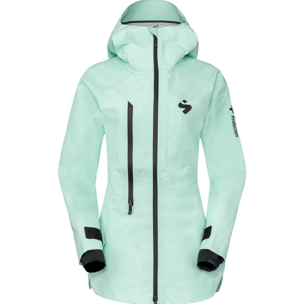Veste De Ski Femme|Veste De Ski<Sweet Protection Blouson Ski Crusader X Gore-Tex Jacket W Turquoise
