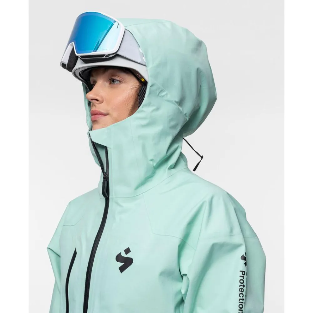 Veste De Ski Femme|Veste De Ski<Sweet Protection Blouson Ski Crusader X Gore-Tex Jacket W Turquoise