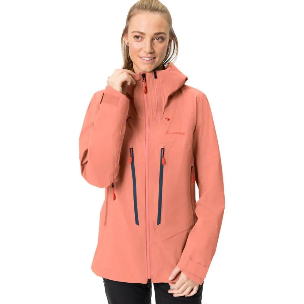 Clearance Blouson Ski Women's Monviso 3L Jacket Cherry Blossom Femme Veste De Ski Femme|Veste De Ski