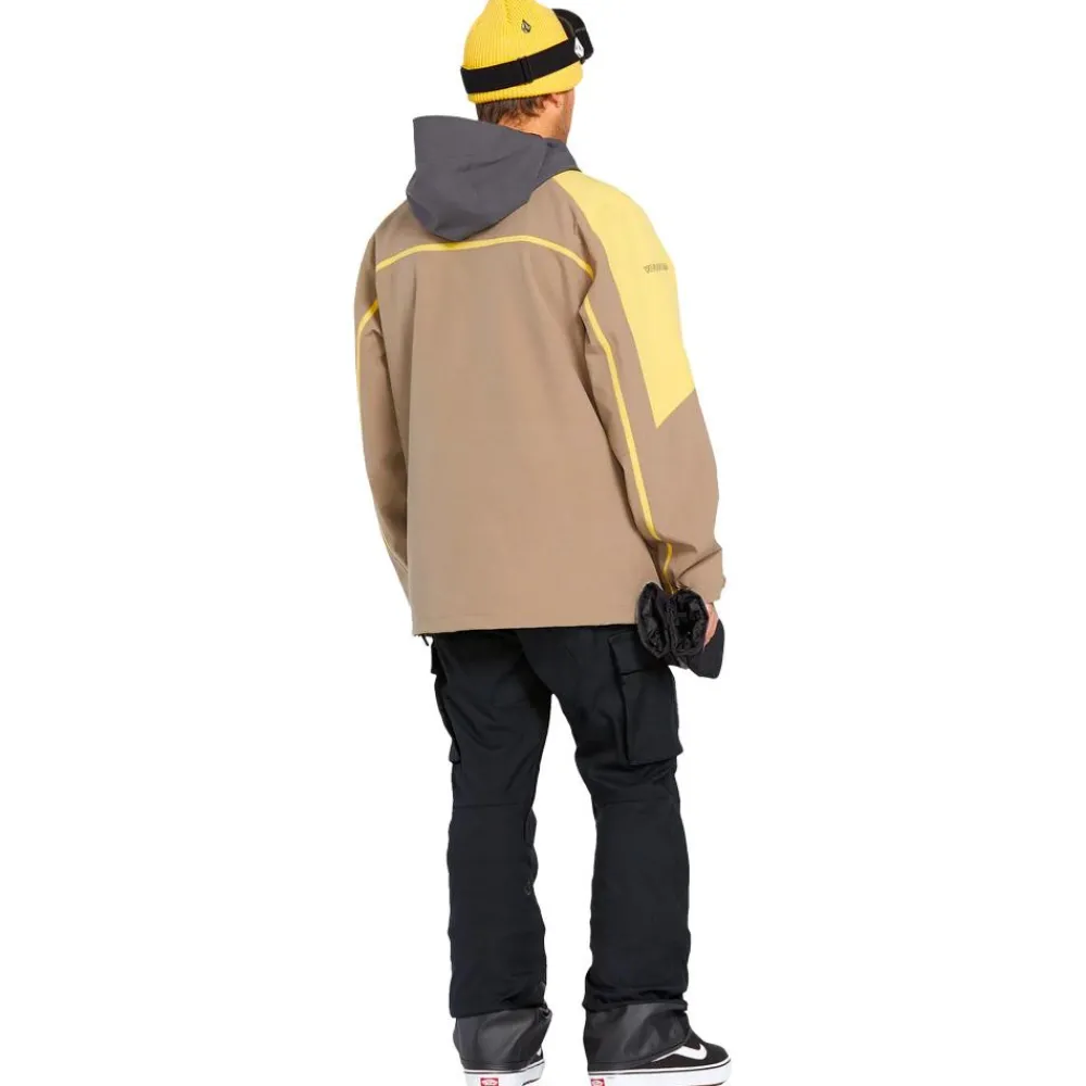 Veste De Ski|Veste De Ski Homme<Volcom Blouson Ski Brighton Pullover Chestnut Brown
