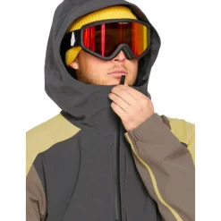 Veste De Ski|Veste De Ski Homme<Volcom Blouson Ski Brighton Pullover Chestnut Brown