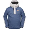 Outlet Blouson Ski Longo 20K Pullover Indigo Homme Veste De Ski Homme|Veste De Ski
