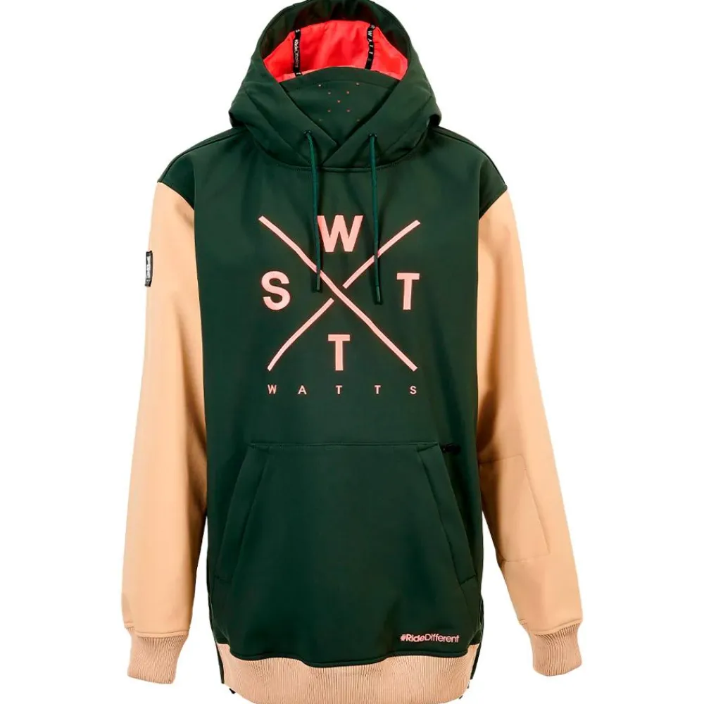 Veste De Ski Homme|Veste De Ski<Watts Blouson Ski Orbital Forest Green Beige
