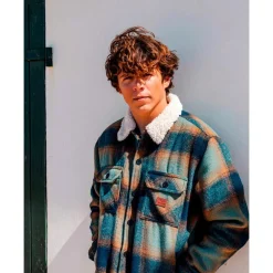 Online Blouson Street Bells Sherpa Jacket Cactus Green Blouson - Parka