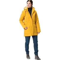 Online Blouson Street Women's Manukau Parka II Burnt Yellow Blouson - Parka