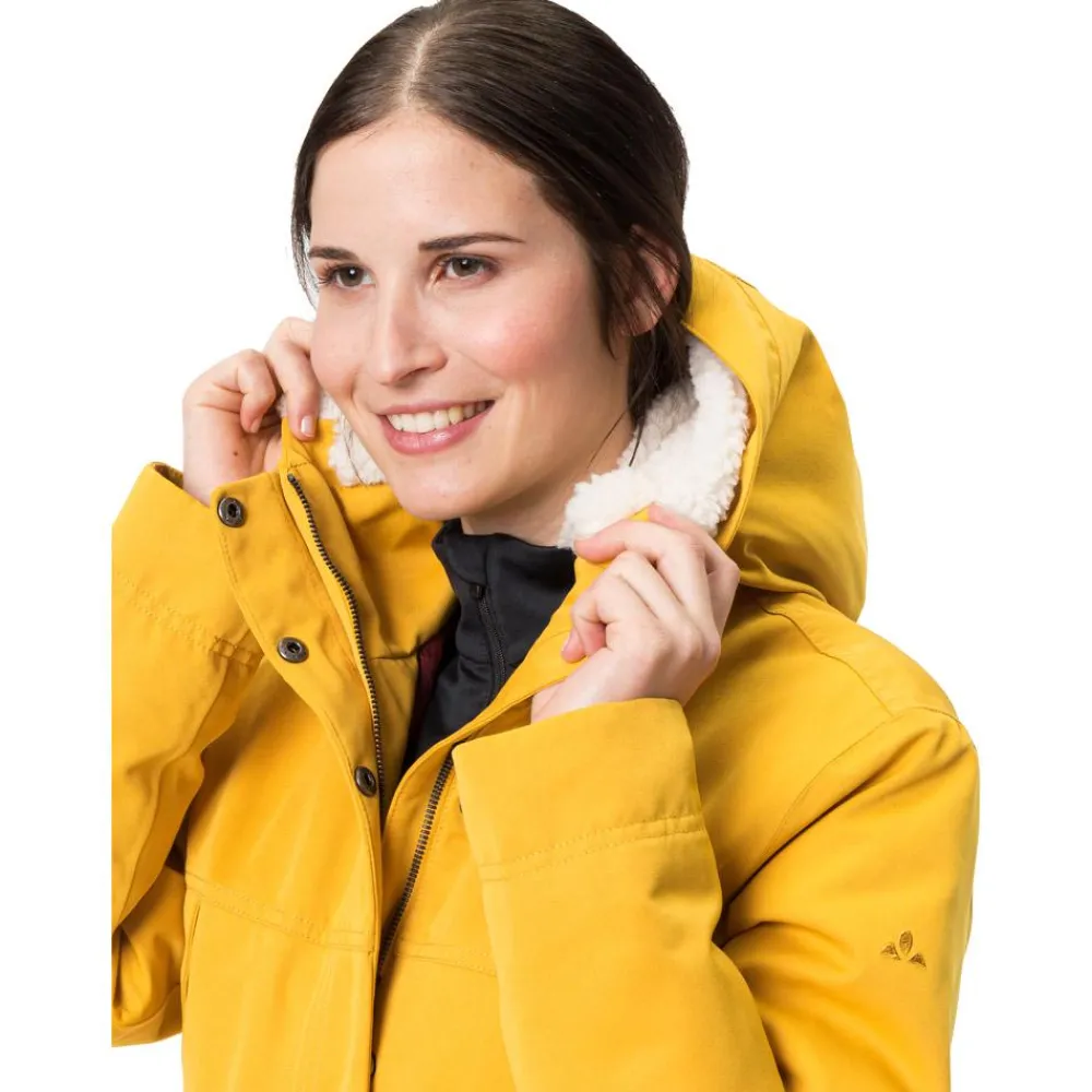 Online Blouson Street Women's Manukau Parka II Burnt Yellow Blouson - Parka