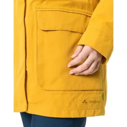 Online Blouson Street Women's Manukau Parka II Burnt Yellow Blouson - Parka