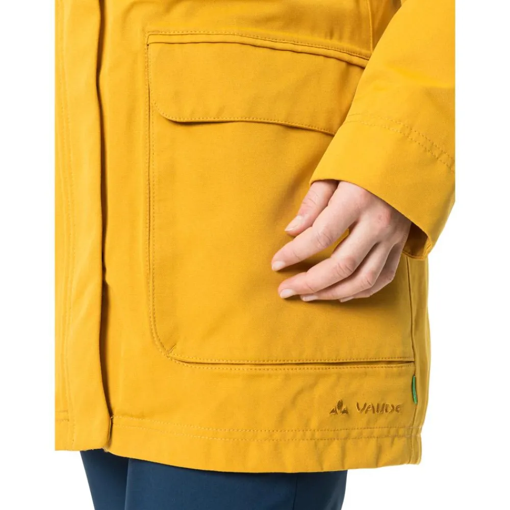 Online Blouson Street Women's Manukau Parka II Burnt Yellow Blouson - Parka