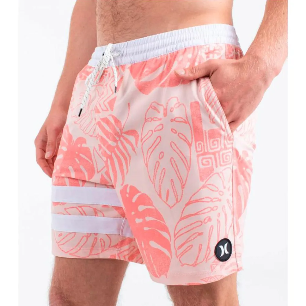 Clearance Boardshort Phntm Eco Block Party Volley 17 Candy Pink Boardshort - Maillot De Bain