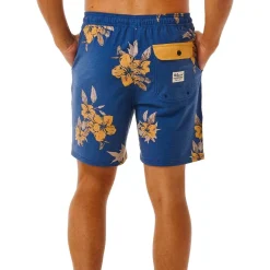 Online Boardshort Aloha Hotel Volley Washed Navy Boardshort - Maillot De Bain