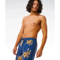 Online Boardshort Aloha Hotel Volley Washed Navy Boardshort - Maillot De Bain