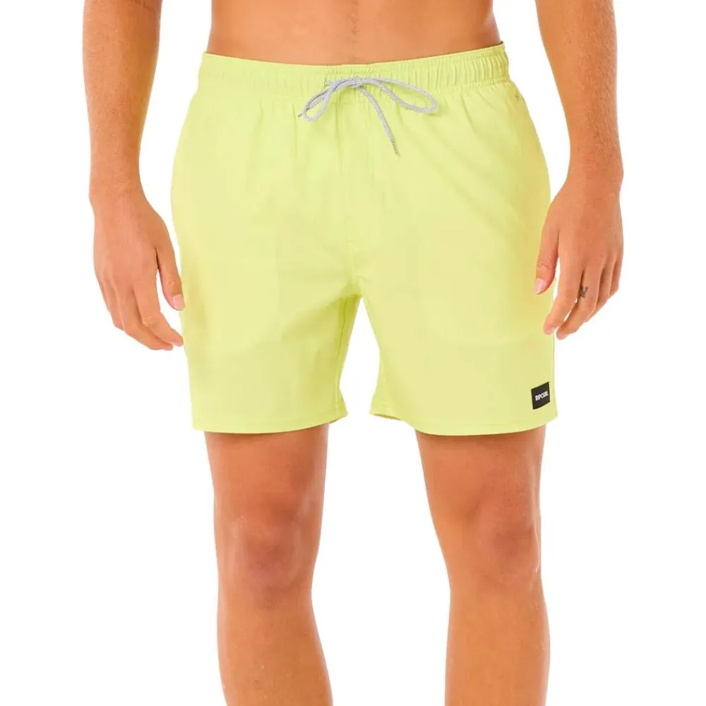 Clearance Boardshort Daily Volley 16" Lime Wash Boardshort - Maillot De Bain