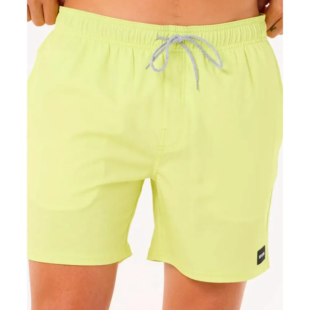 Clearance Boardshort Daily Volley 16" Lime Wash Boardshort - Maillot De Bain