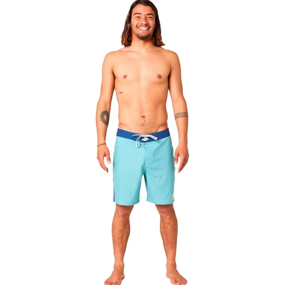Outlet Boardshort Easy Boardshort Dusty Blue Boardshort - Maillot De Bain