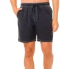 Hot Boardshort Fadeout Volley Black Boardshort - Maillot De Bain