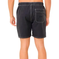 Hot Boardshort Fadeout Volley Black Boardshort - Maillot De Bain