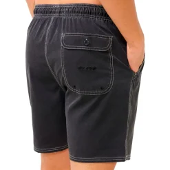 Hot Boardshort Fadeout Volley Black Boardshort - Maillot De Bain