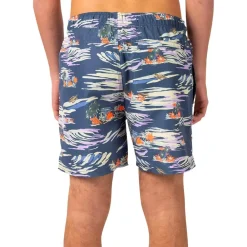 New Boardshort Scenic Volley Washed Navy Boardshort - Maillot De Bain