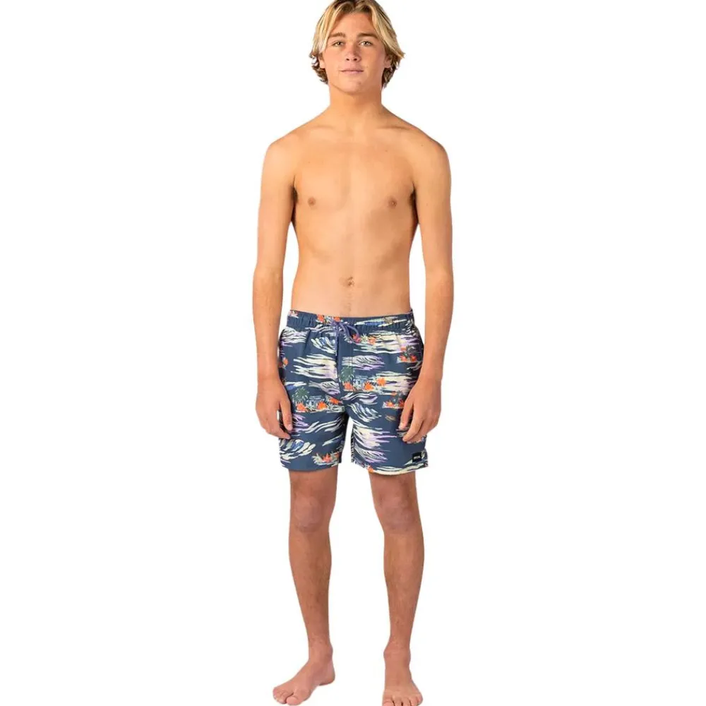 New Boardshort Scenic Volley Washed Navy Boardshort - Maillot De Bain