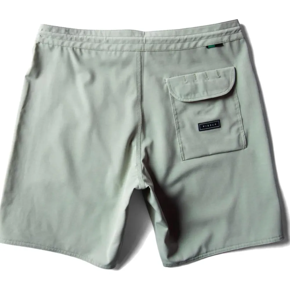 Outlet Boardshort Solid Sets 18.5" Light Sage Boardshort - Maillot De Bain