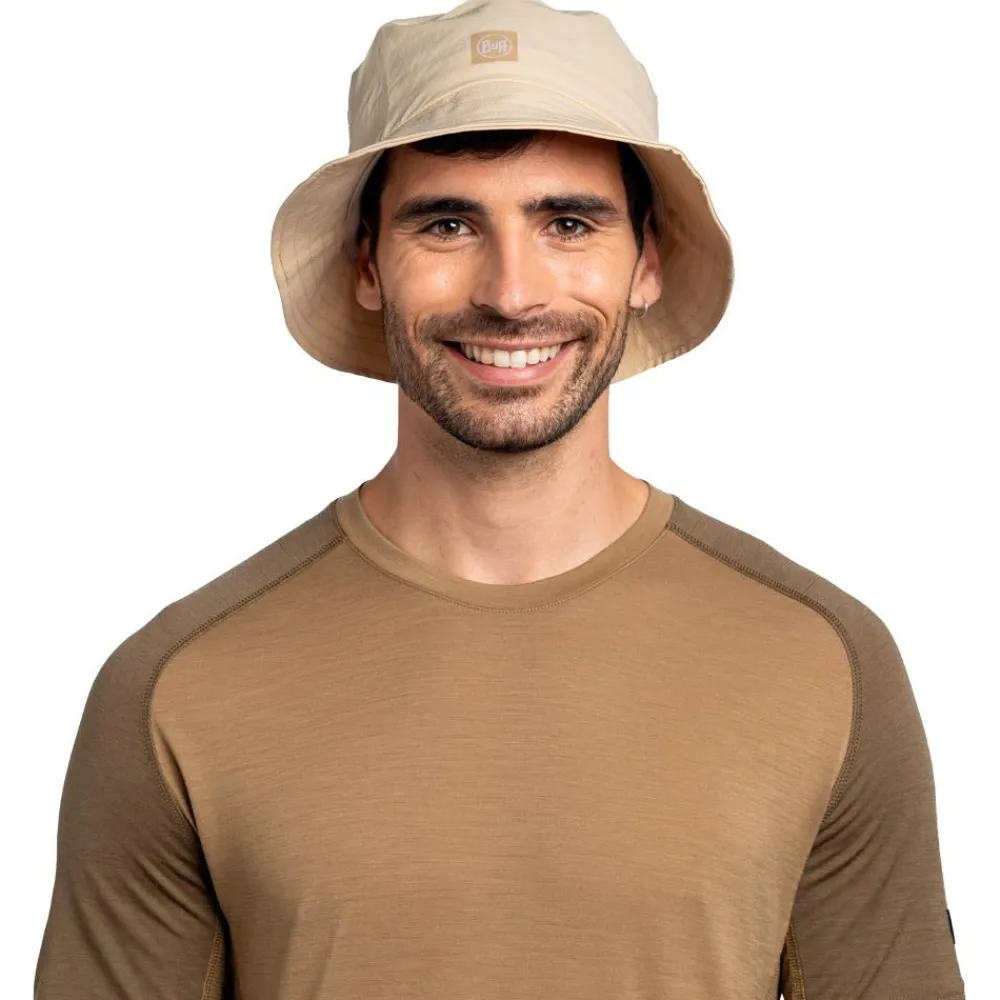 Casquettes<Buff Bob Adventure Bucket Hat Solid Sand