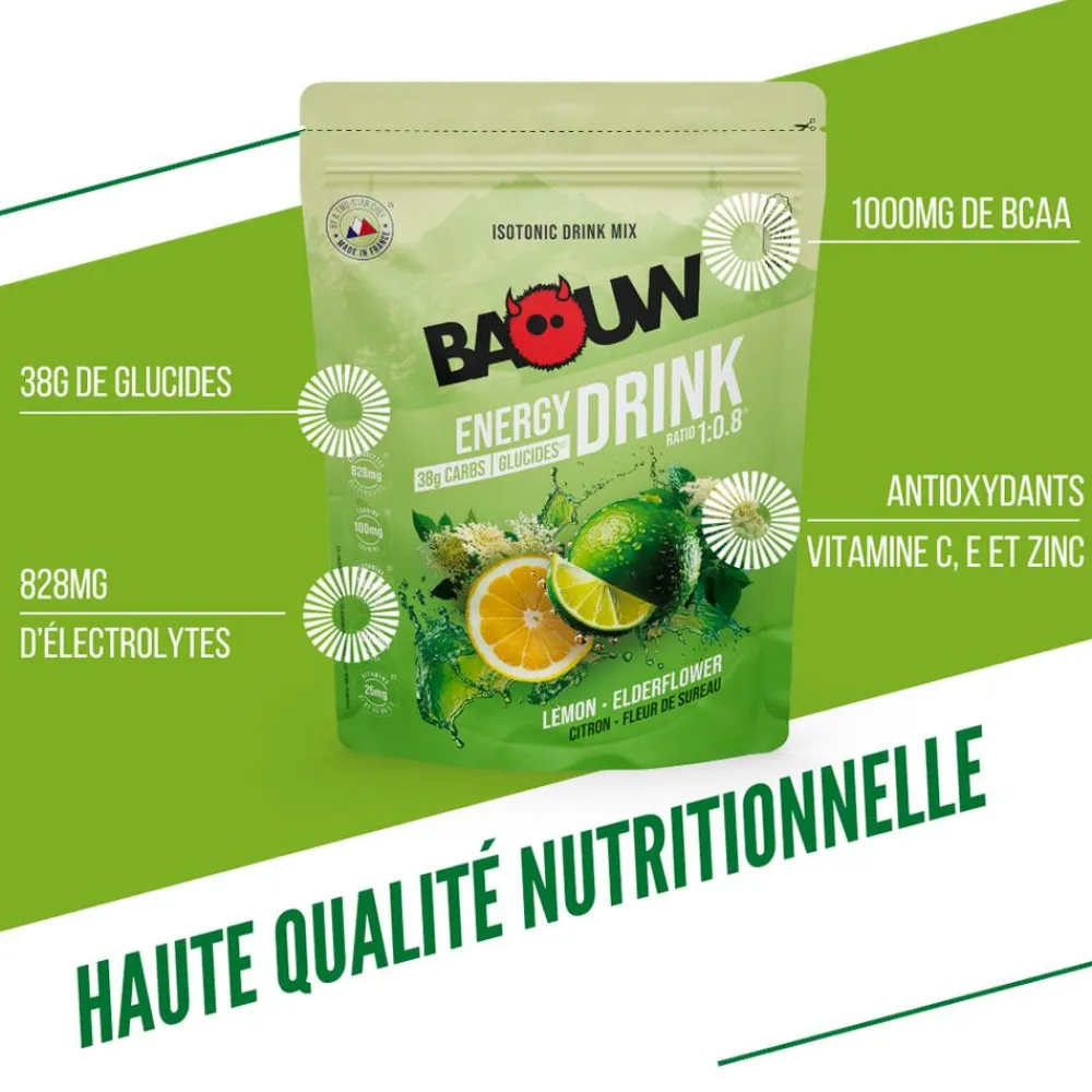 Online Boisson Énergétique Isotonique Bio 585 g. Citron Fleur De Sureau Entrainement|Boisson Énergétique