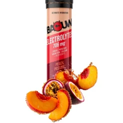 Boisson Énergétique|Entrainement<Baouw Boisson Pastilles Electrolytes (x10) 50 g. Pêche Passion