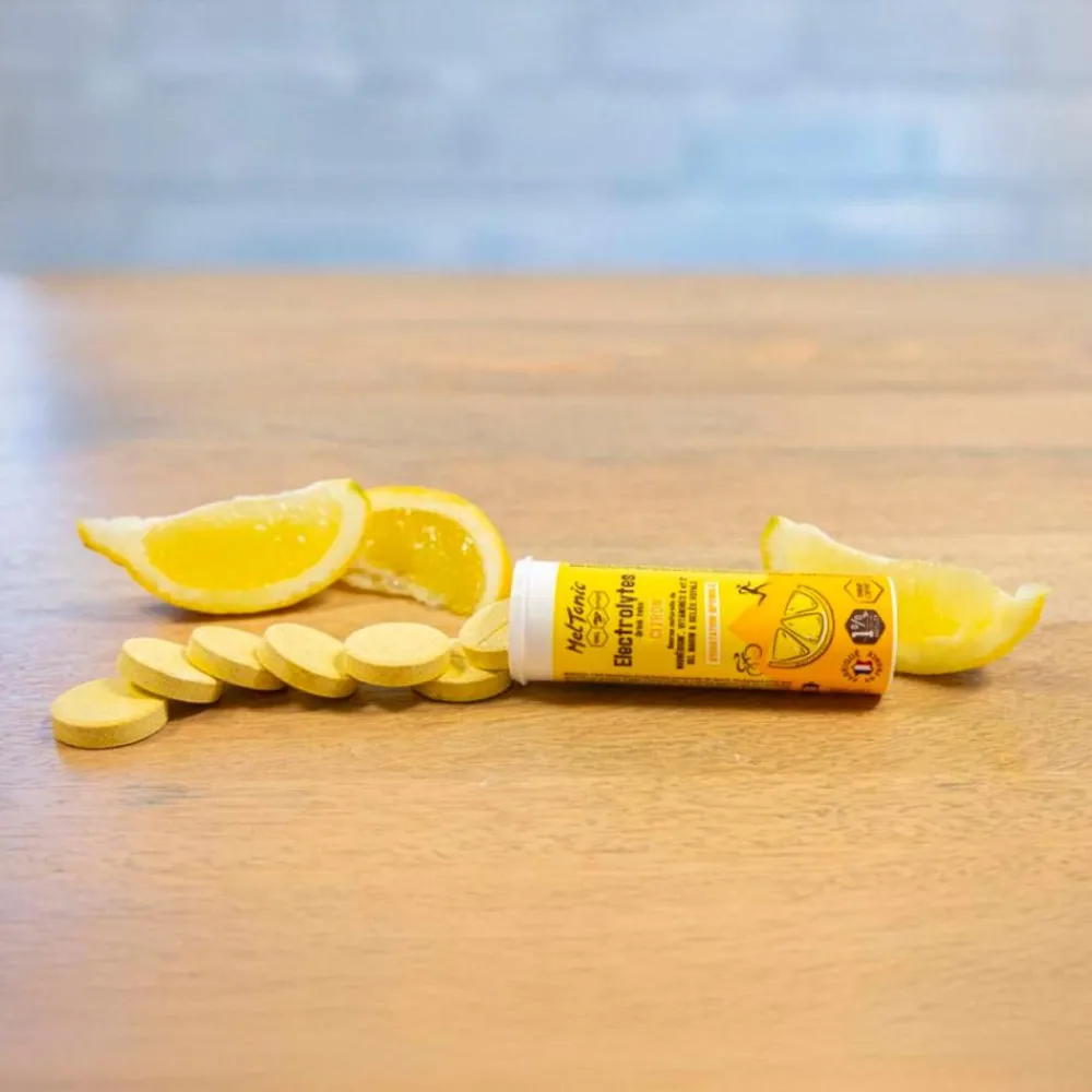 Sale Boisson Electrolytes Citron Entrainement|Alimentation Sportif