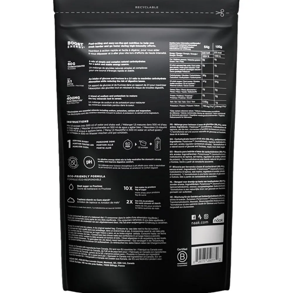 Hot Boisson Boost Energy Drink Mix 960 g. Neutre Entrainement|Boisson Énergétique