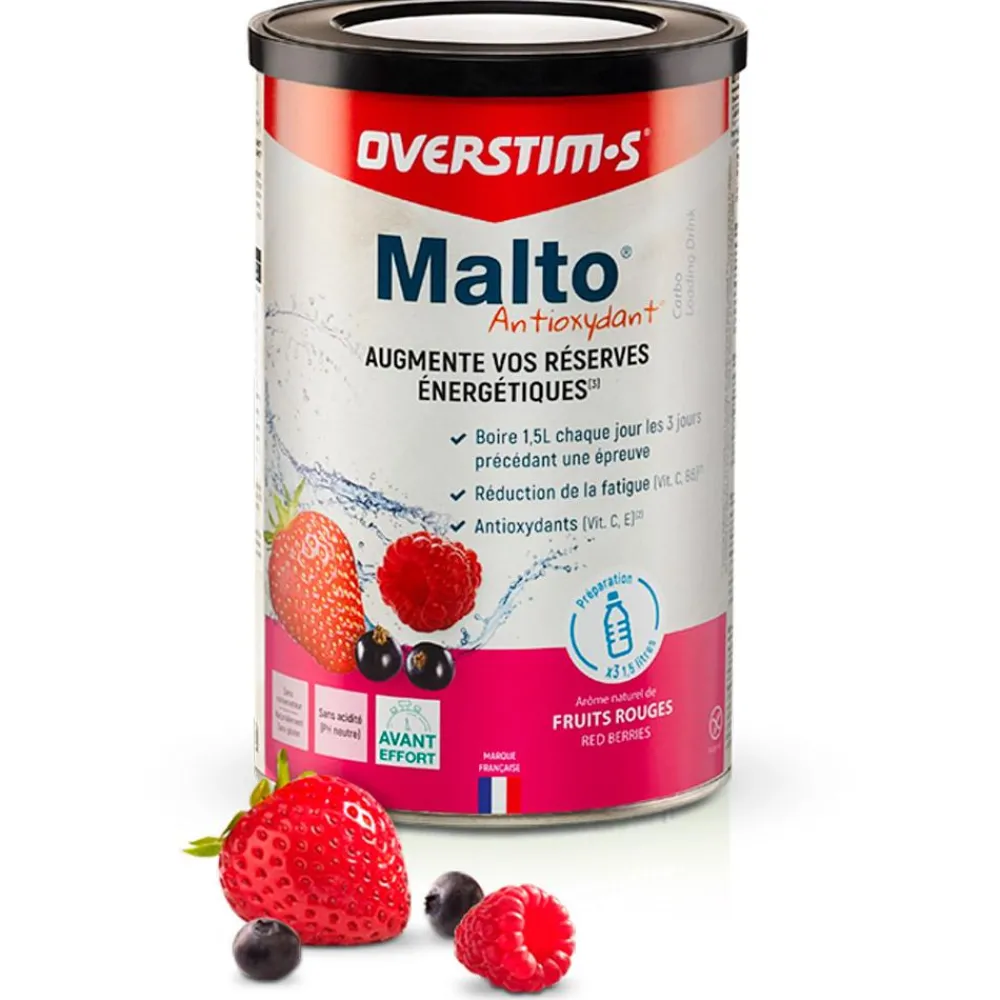 Entrainement|Boisson Énergétique<Overstims Boisson Malto Antioxydant 450 g. Fruits Rouges