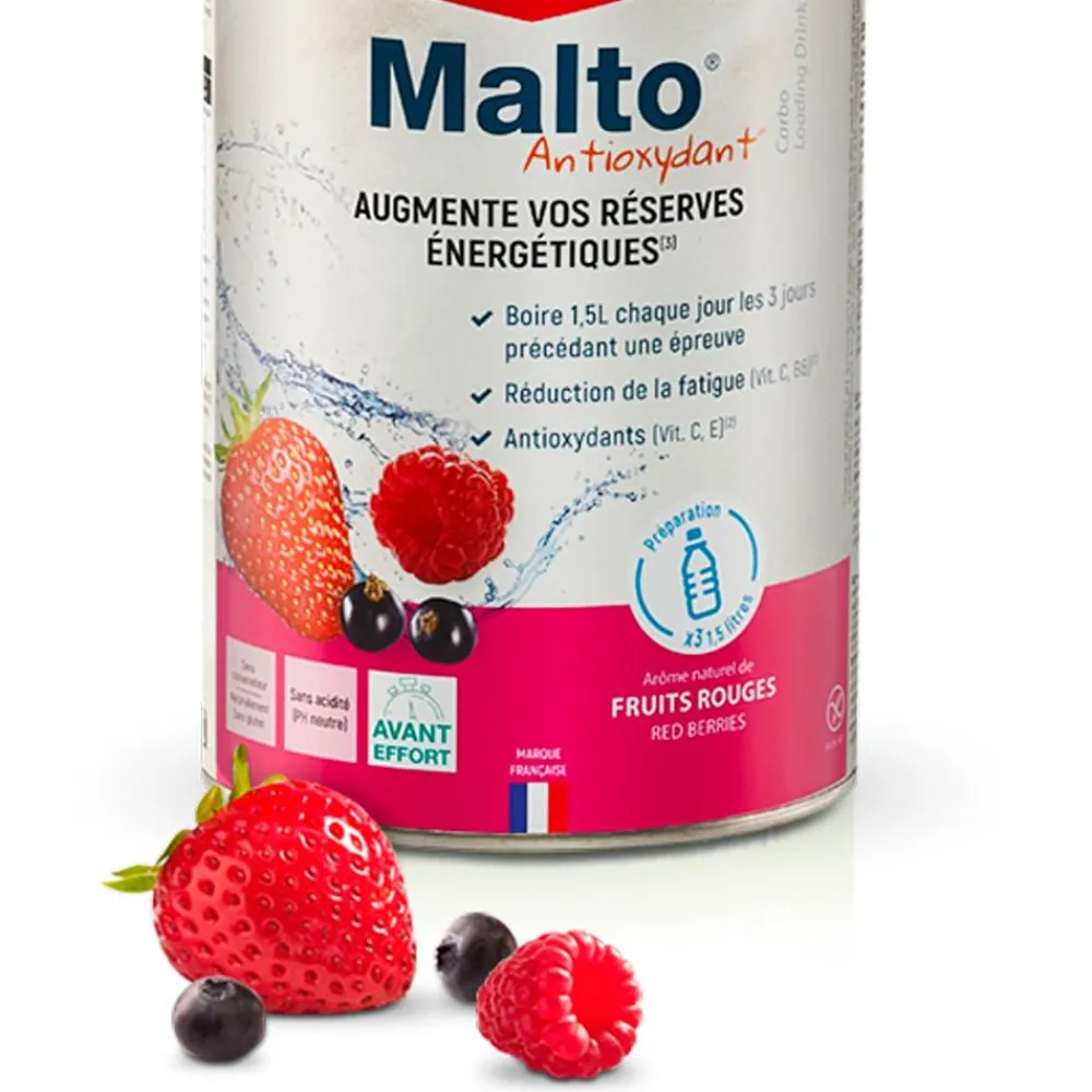 Entrainement|Boisson Énergétique<Overstims Boisson Malto Antioxydant 450 g. Fruits Rouges