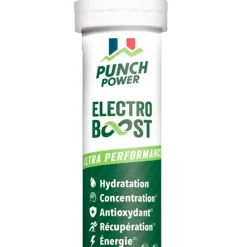 New Boisson Electroboost - Tube 20 Comprimés Fraise Boisson Énergétique|Entrainement