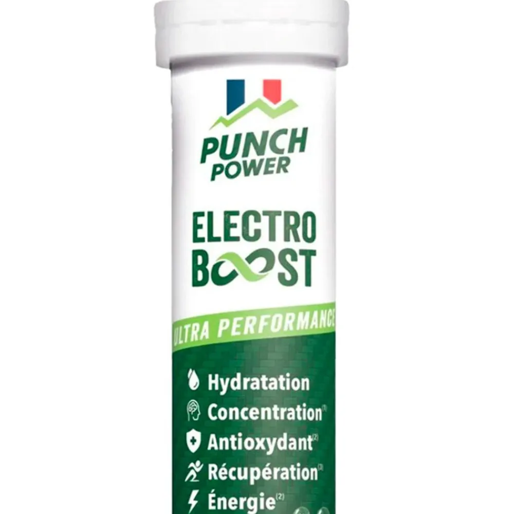 New Boisson Electroboost - Tube 20 Comprimés Fraise Boisson Énergétique|Entrainement