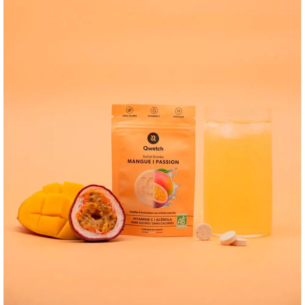 Clearance Boisson Solid Drinks Bio (x12) Mangue & Passion Entrainement|Boisson Énergétique