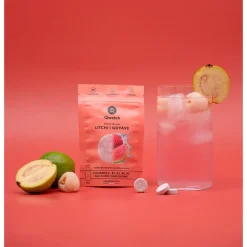 Entrainement|Alimentation Sportif<Qwetch Boisson Solid Drinks Bio (x12) Litchi & Goyave