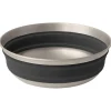 Online Bol Detour Stainless Steel Collapsible Bowl 95 g. Black Vaisselle Camping